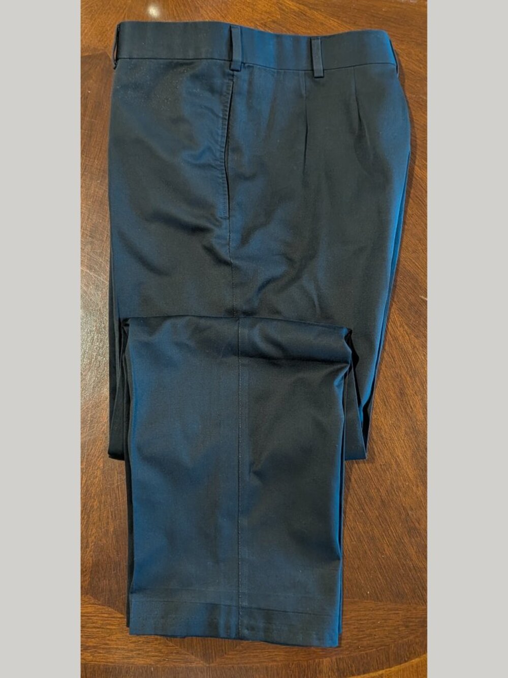 LNWOT Lutwyche Savile Row Handmade Bespoke Black Wool Pants Trousers W33 x L29